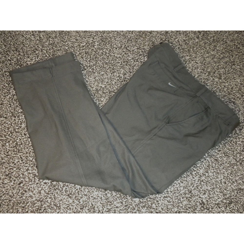 Nike Golf Pants Mens 38x30 Black Performance Stretch Vented Cuff PGA 398617-010‎